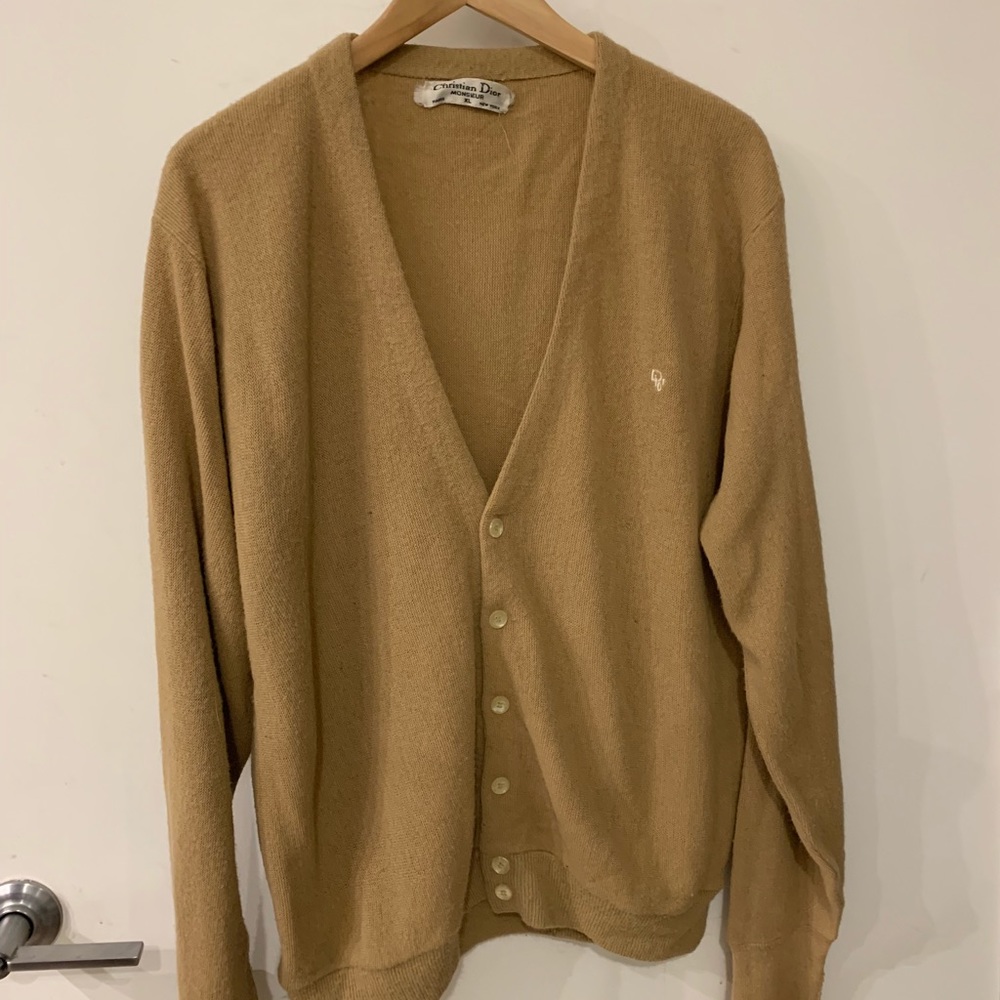 Vintage Christian Dior Monsieur Cardigan Sweater